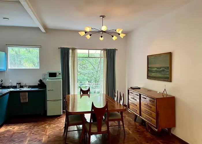 Deco House With Park View Rooftop Villa Mexico City