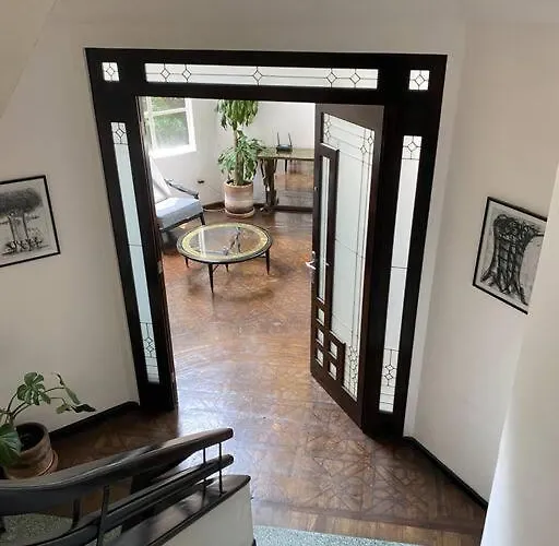 Deco House With Park View Rooftop Mexico City